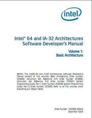 Intel® 64 and IA-32 Architectures Software Developer's Manual